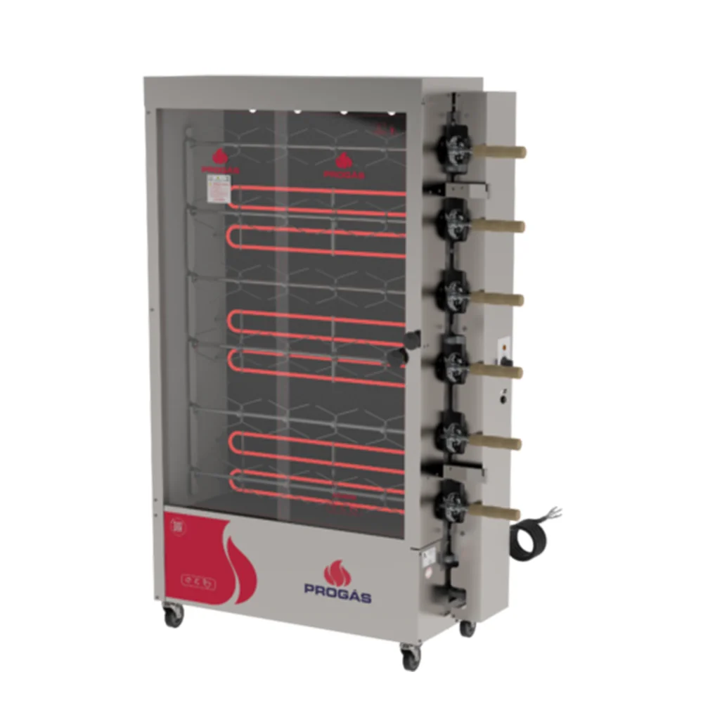 Spiedo Eléctrico PR-631E Rotativo 220V - Imagen 2