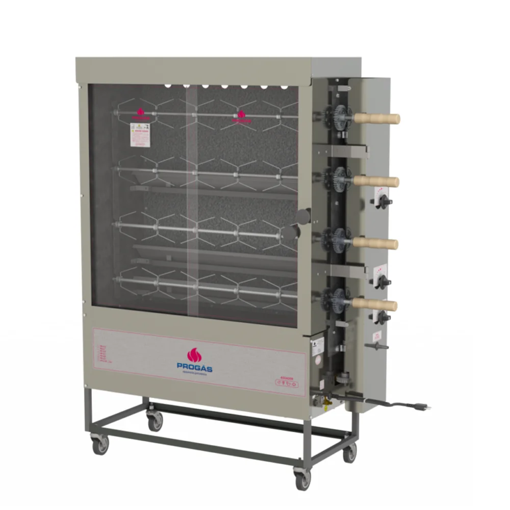 Spiedo Eléctrico Cocción a Gas PR-623 Rotativo 220V - Imagen 2