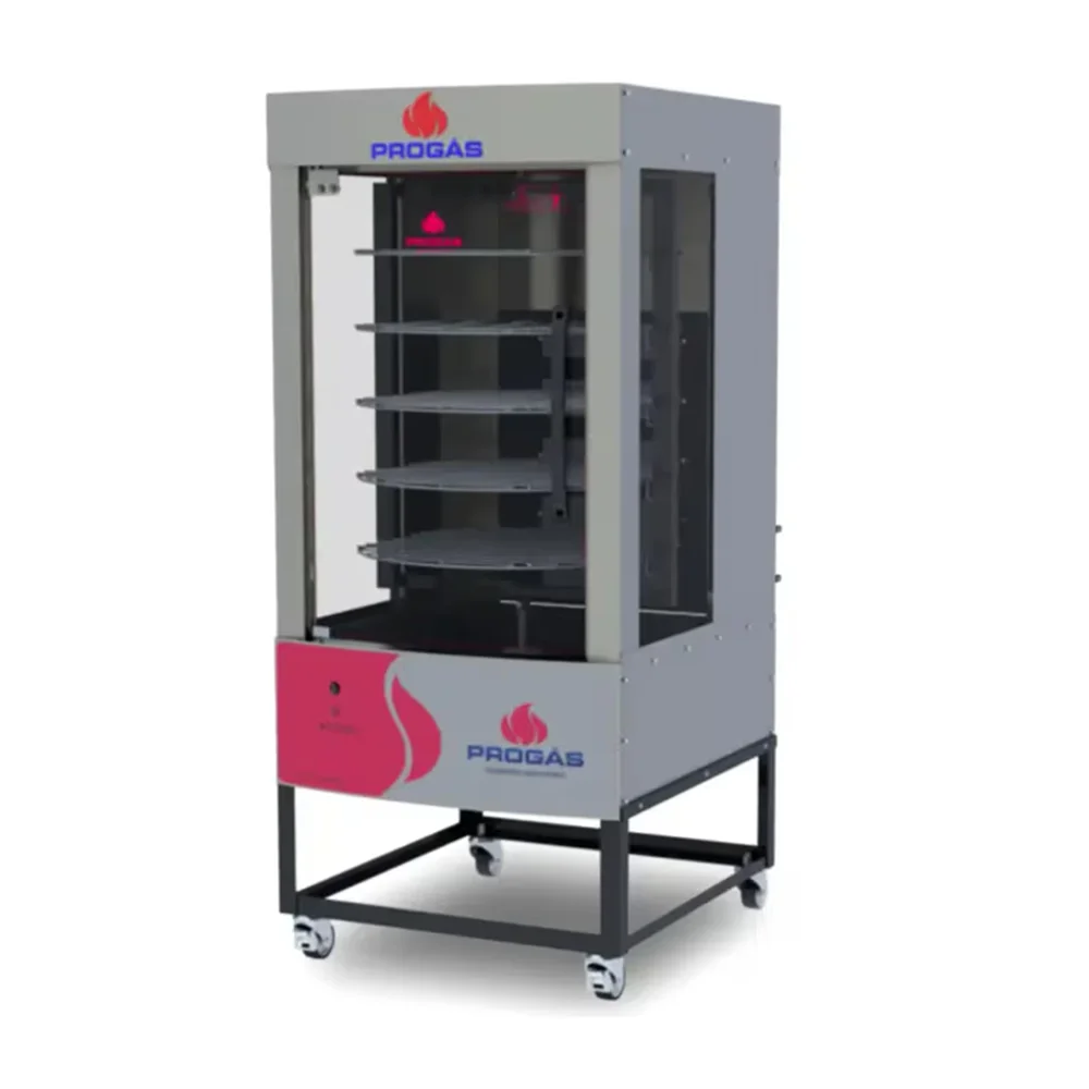 Spiedo Eléctrico Cocción a Gas Multi 70 Kg PRP-242 Rotativo 220V - Imagen 2