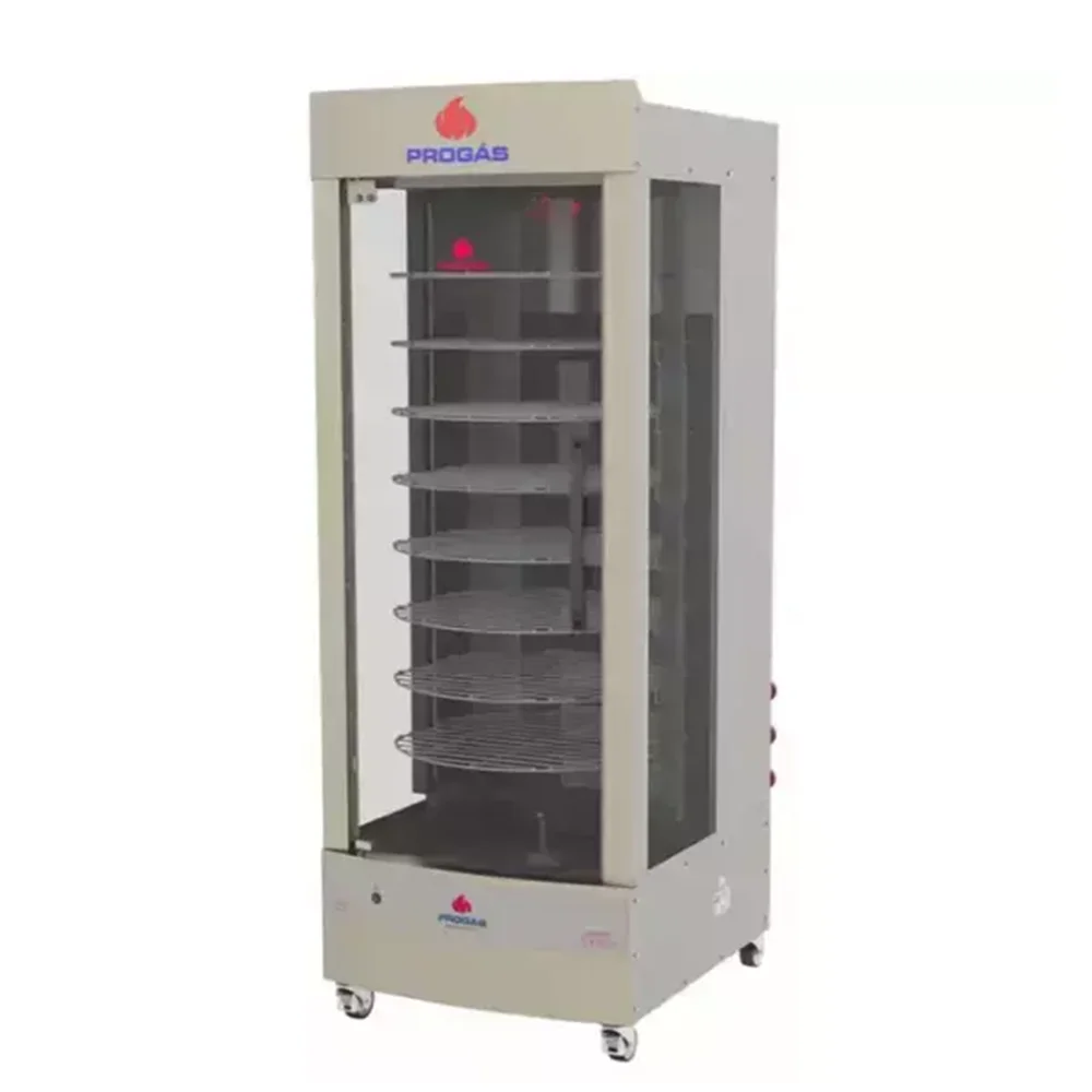 Spiedo Eléctrico Cocción a Gas Multi 128 Kg PRP-482 Rotativo 220V - Imagen 2