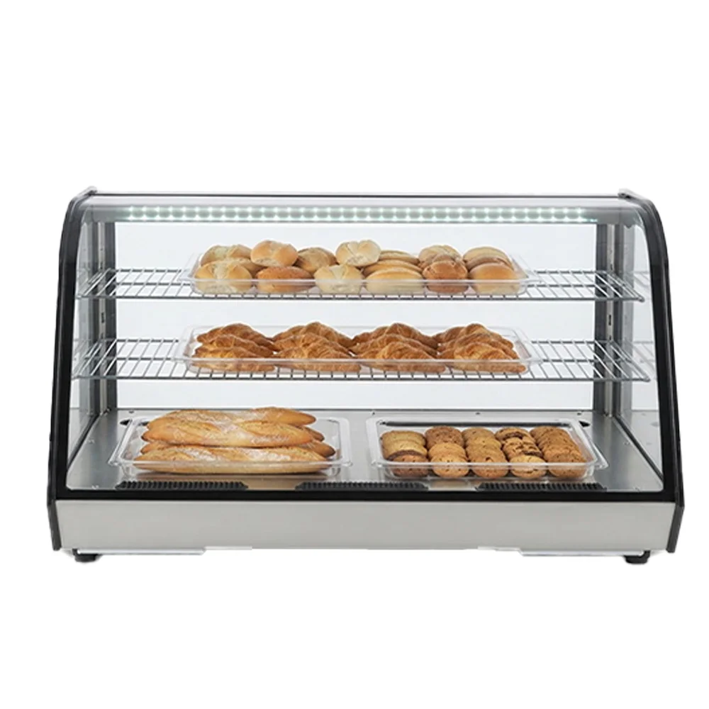 Vitrina de Mesa Vidrio Curvo BVMS-200C - Imagen 2