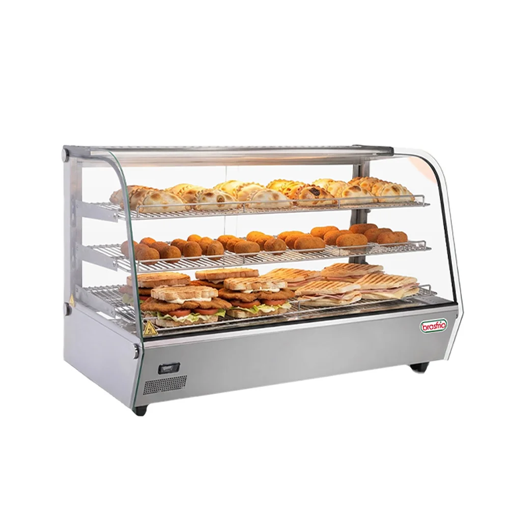 Vitrina de Mesa Vidrio Curvo BVMC-200C - Imagen 3