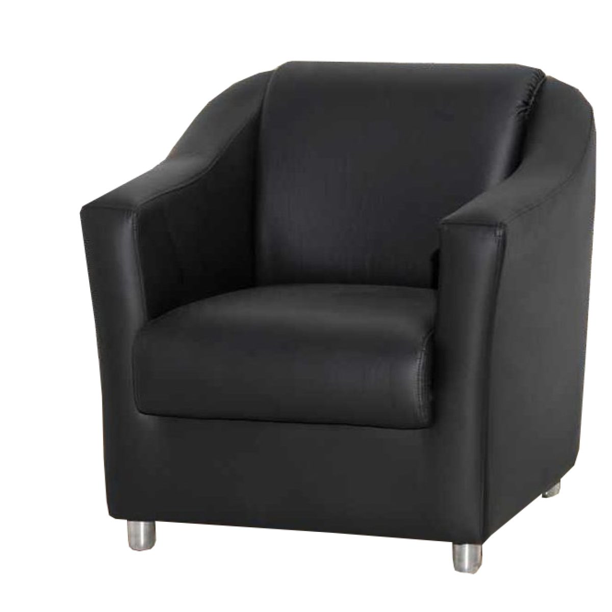 Coexma – Sofá Bia Negro 1 L